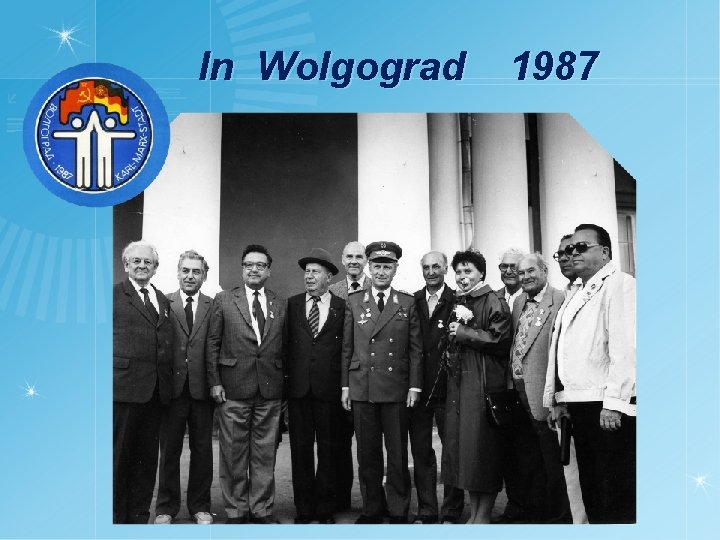 In Wolgograd 1987 