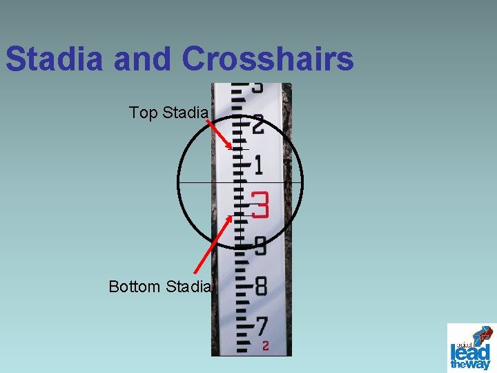 Stadia and Crosshairs Top Stadia Bottom Stadia 