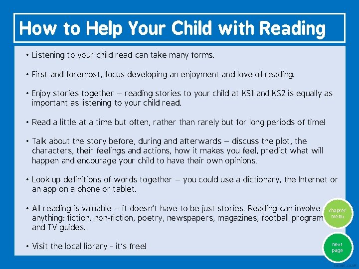 How to Help Your Child with Reading • Listening to your child read can