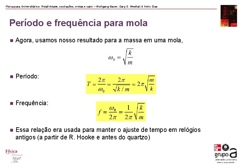 Física para Universitários: Relatividade, oscilações, ondas e calor – Wolfgang Bauer, Gary D. Westfall