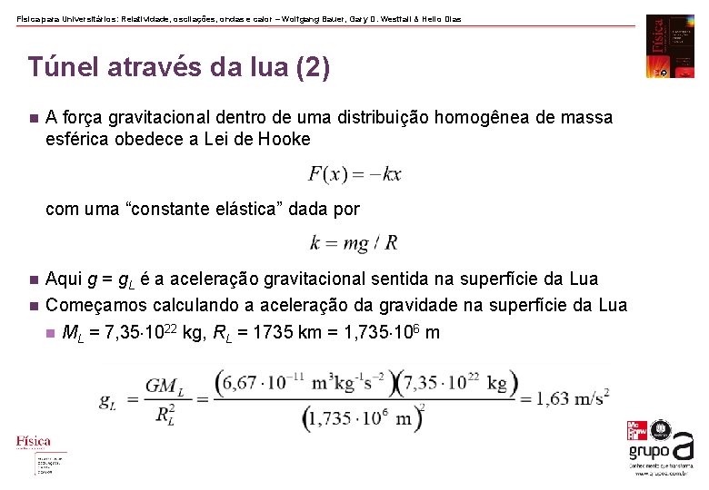 Física para Universitários: Relatividade, oscilações, ondas e calor – Wolfgang Bauer, Gary D. Westfall