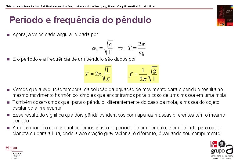 Física para Universitários: Relatividade, oscilações, ondas e calor – Wolfgang Bauer, Gary D. Westfall