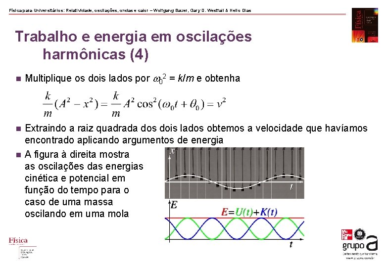 Física para Universitários: Relatividade, oscilações, ondas e calor – Wolfgang Bauer, Gary D. Westfall