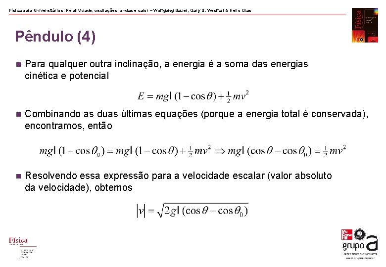 Física para Universitários: Relatividade, oscilações, ondas e calor – Wolfgang Bauer, Gary D. Westfall