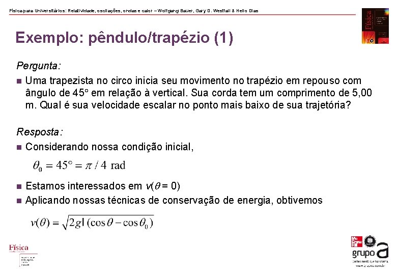 Física para Universitários: Relatividade, oscilações, ondas e calor – Wolfgang Bauer, Gary D. Westfall