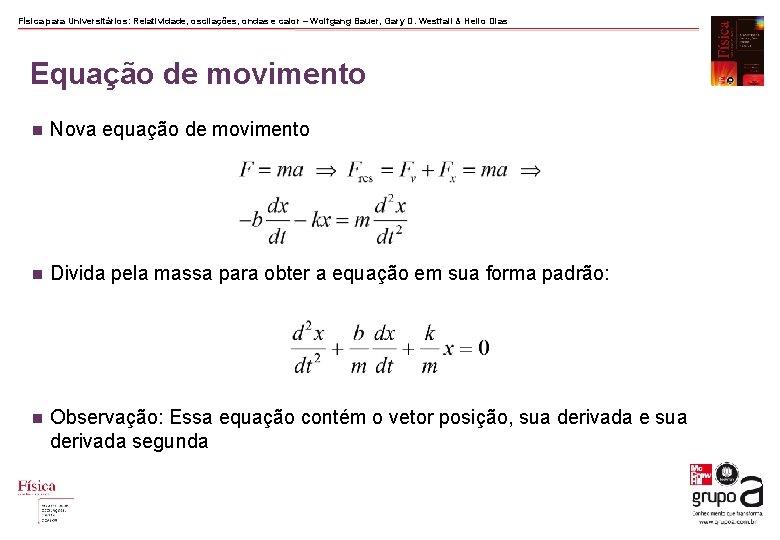 Física para Universitários: Relatividade, oscilações, ondas e calor – Wolfgang Bauer, Gary D. Westfall