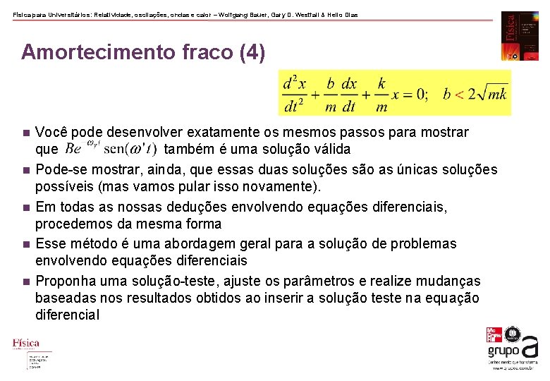 Física para Universitários: Relatividade, oscilações, ondas e calor – Wolfgang Bauer, Gary D. Westfall