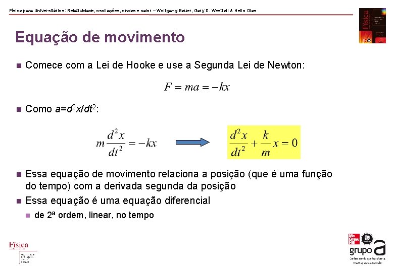 Física para Universitários: Relatividade, oscilações, ondas e calor – Wolfgang Bauer, Gary D. Westfall