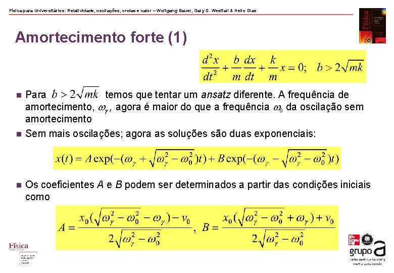 Física para Universitários: Relatividade, oscilações, ondas e calor – Wolfgang Bauer, Gary D. Westfall