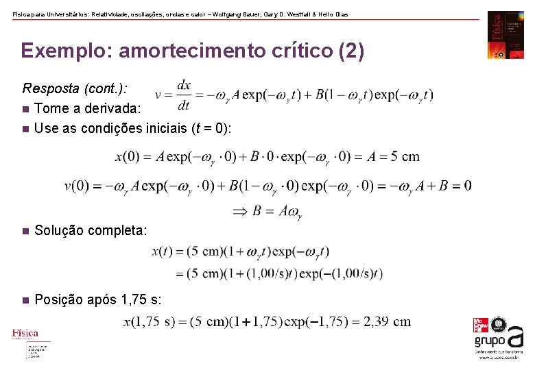 Física para Universitários: Relatividade, oscilações, ondas e calor – Wolfgang Bauer, Gary D. Westfall