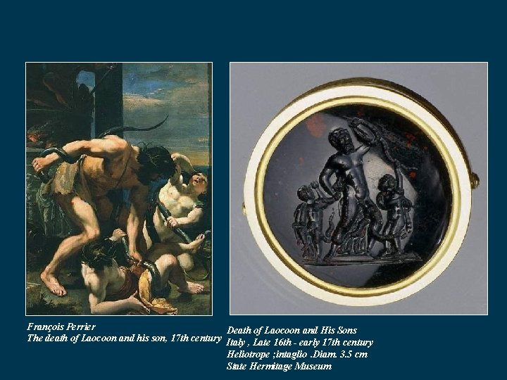 François Perrier Death of Laocoon and His Sons The death of Laocoon and his
