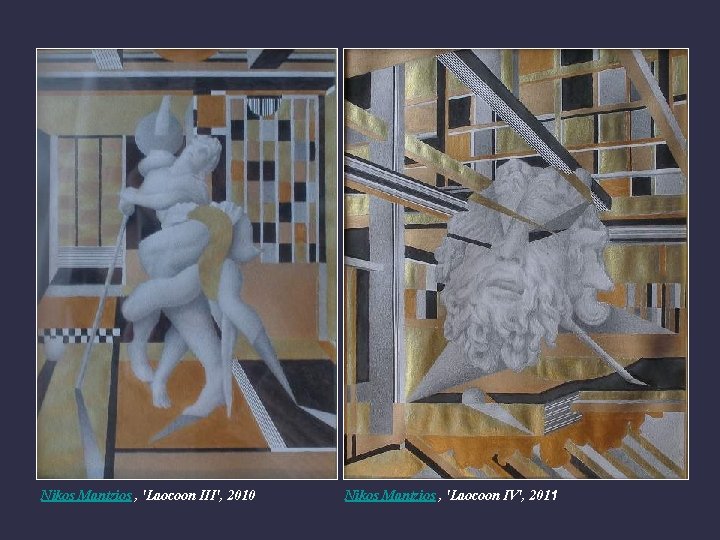 Nikos Mantzios , 'Laocoon III', 2010 Nikos Mantzios , 'Laocoon IV', 2011 