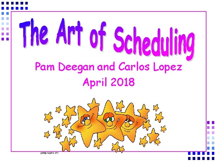 Pam Deegan and Carlos Lopez April 2018 