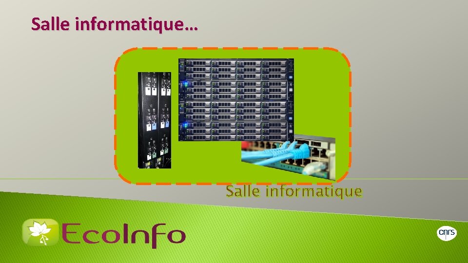 Salle informatique… Salle informatique 