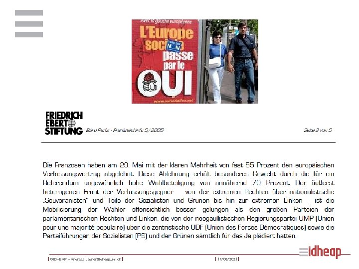 | ©IDHEAP – Andreas. Ladner@idheap. unil. ch | | 17/06/2021 | 