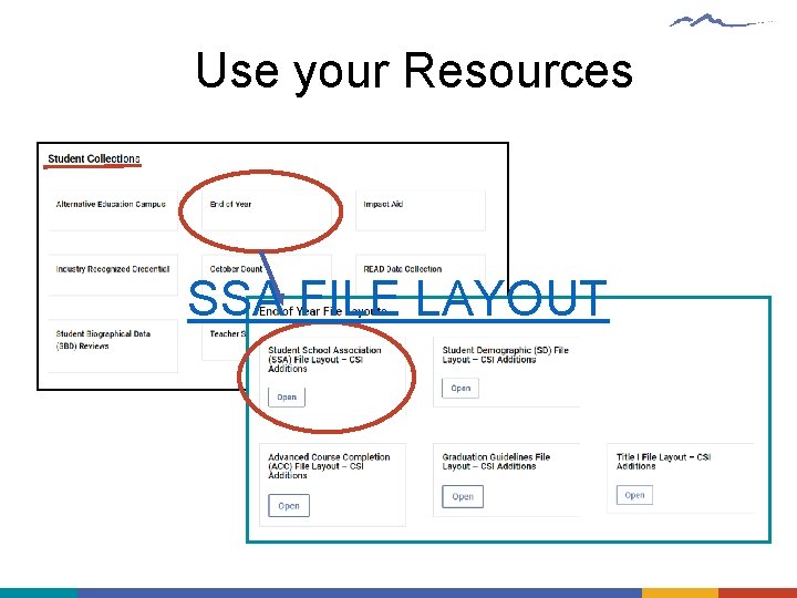 Use your Resources SSA FILE LAYOUT 