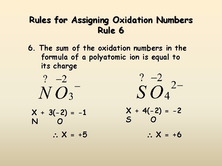 Oxidation Numbers Triangle Method OxidationReduction Reactions LEO SAYS GER Oxidation and Reduction