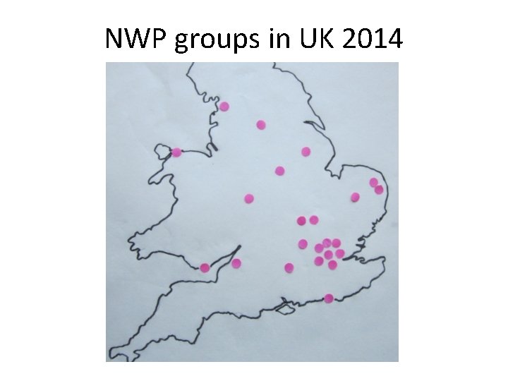 NWP groups in UK 2014 