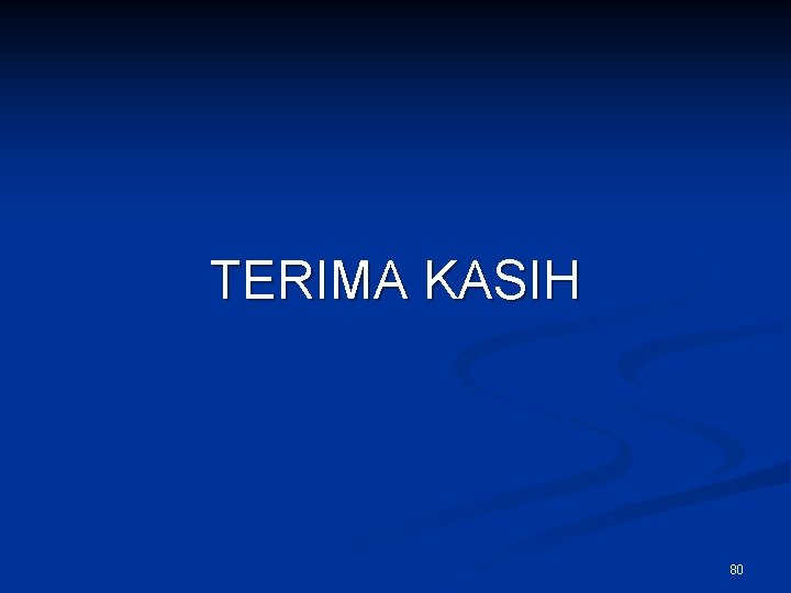 TERIMA KASIH 80 