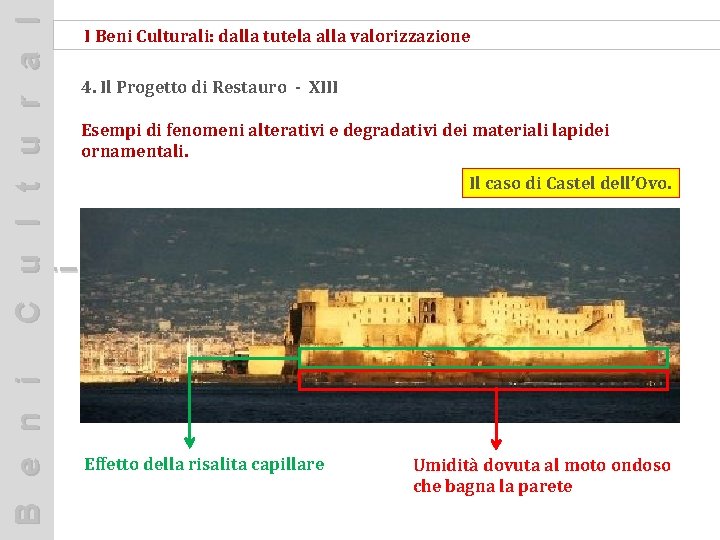 C u l t u r a l i I Beni Culturali: dalla tutela