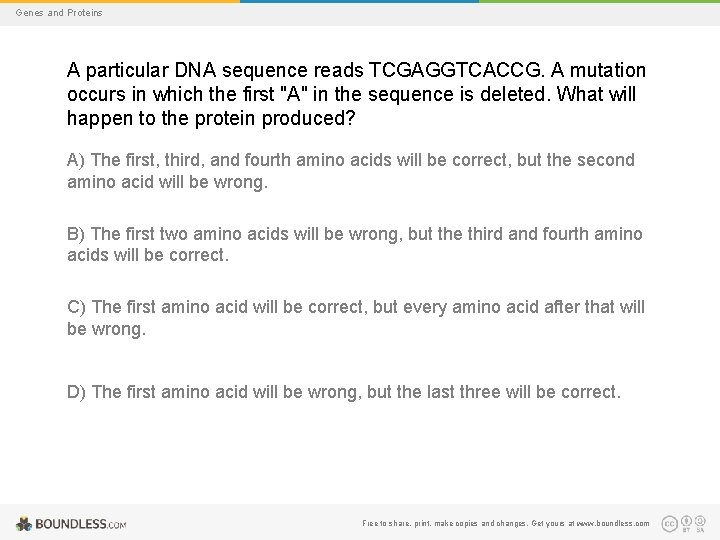 Ch 15 Genes and Proteins The Genetic Code