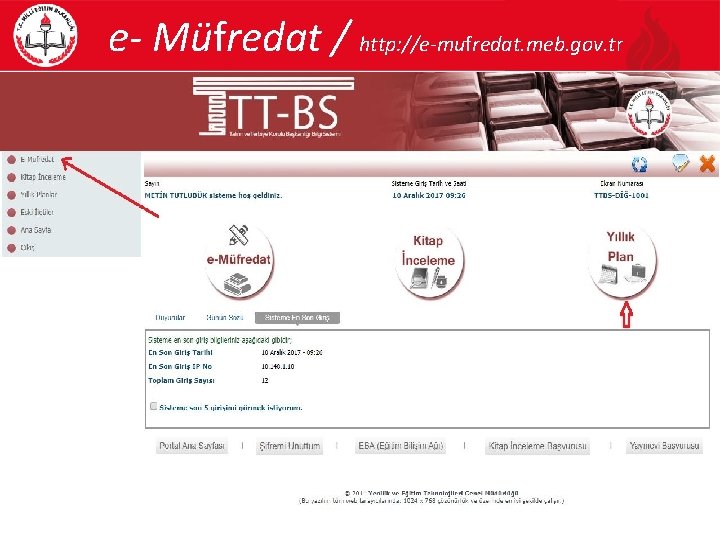 e- Müfredat / http: //e-mufredat. meb. gov. tr 