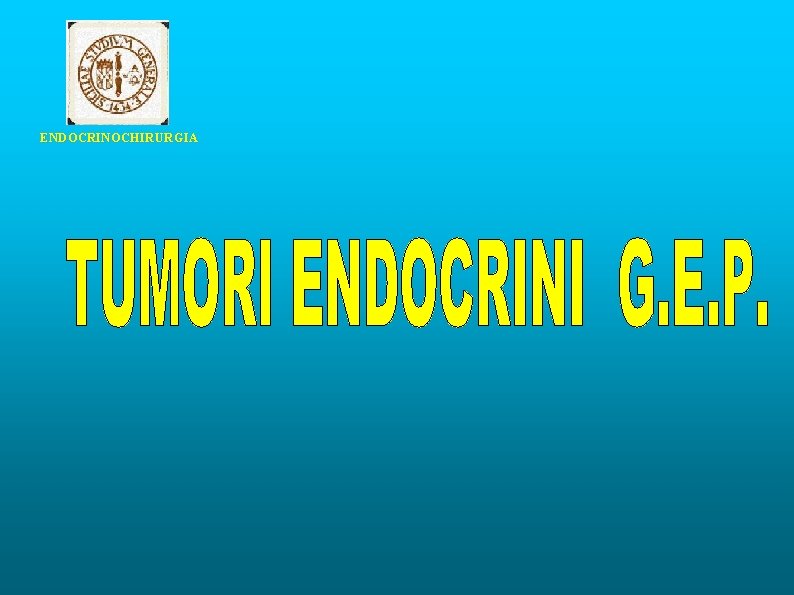 ENDOCRINOCHIRURGIA 