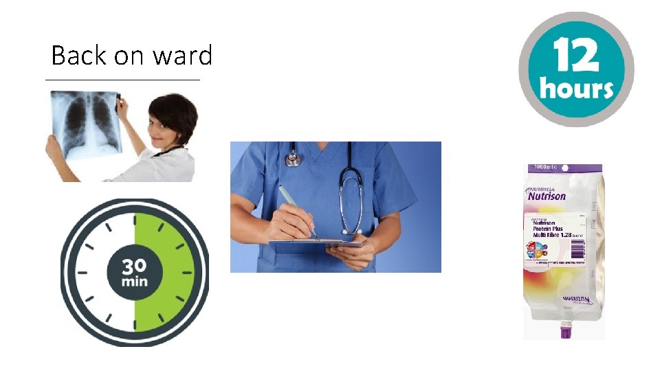 Back on ward 