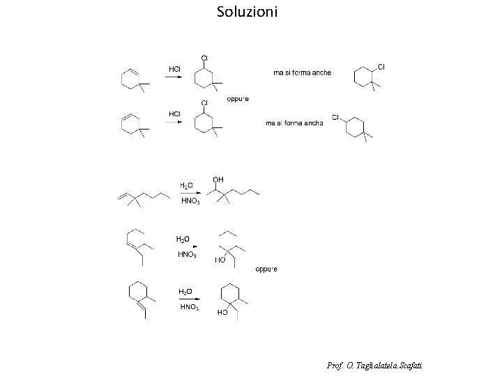Soluzioni Prof. O. Taglialatela Scafati 