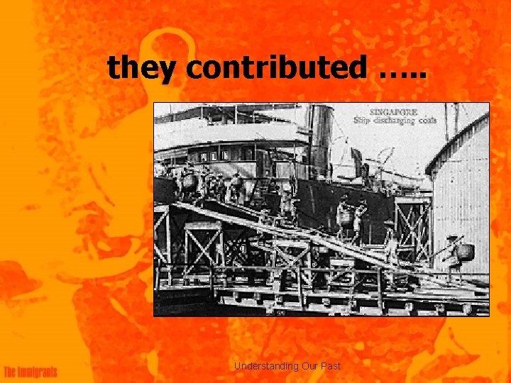 they contributed …. . Understanding Our Past 