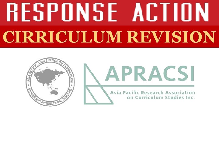CIRRICULUM REVISION 