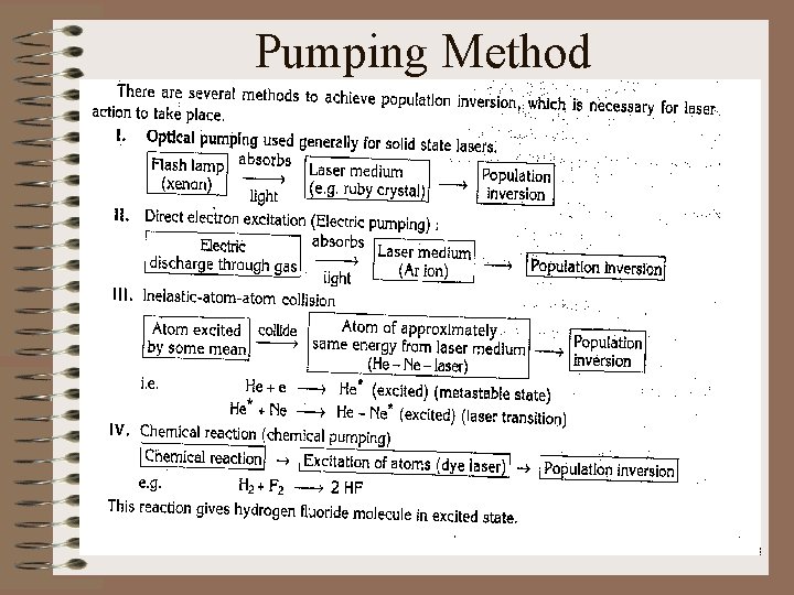 Pumping Method 