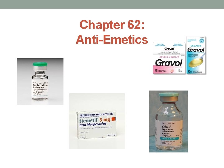 DRUGS AFFECTING THE DIGESTIVE SYSTEM Chapters 56 59