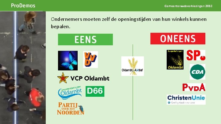 Gemeenteraadsverkiezingen 2018 Beeld op de positie van dit grijze kader Breedte 5 cm Hoogte