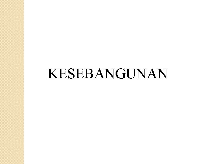 KESEBANGUNAN 