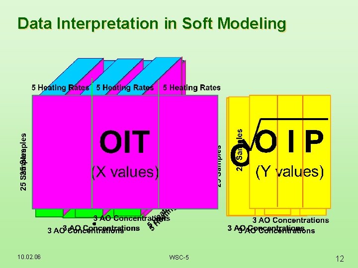 Data Interpretation in Soft Modeling 10. 02. 06 WSC-5 12 