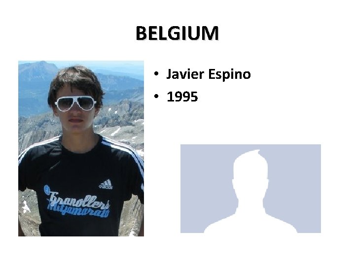 BELGIUM • Javier Espino • 1995 