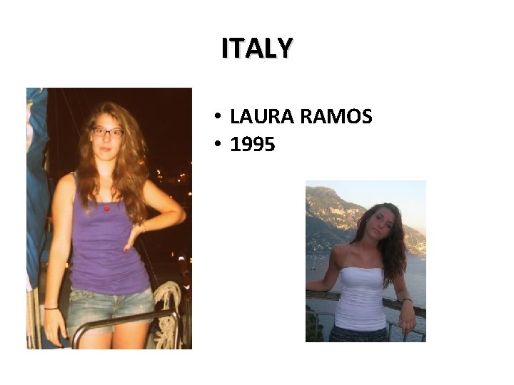 ITALY • LAURA RAMOS • 1995 