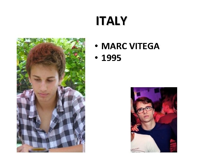 ITALY • MARC VITEGA • 1995 