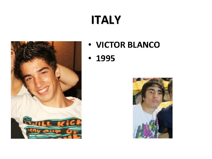 ITALY • VICTOR BLANCO • 1995 
