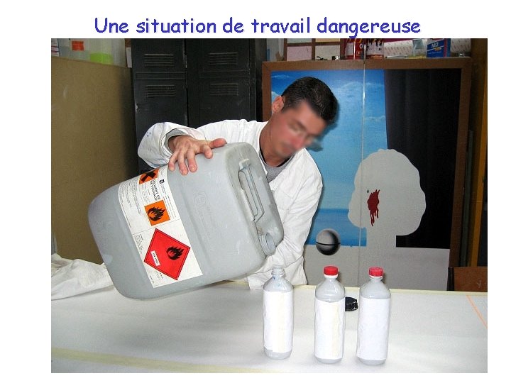 Une situation de travail dangereuse Photo JPEG 800