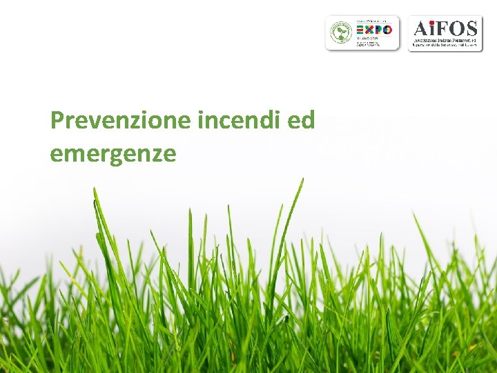 Prevenzione incendi ed emergenze 