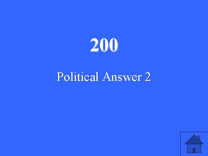 200 Political Answer 2 