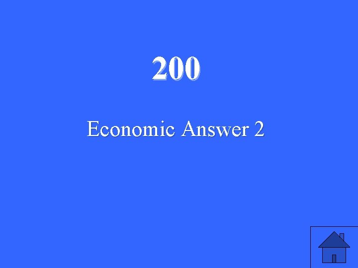 200 Economic Answer 2 