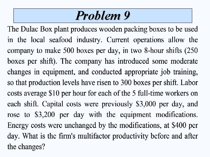 Problem 9 