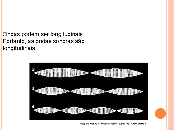 FÍSICA, 2º ANO Tópico – ONDAS SONORAS E EFEITO DOPPLER Ondas podem ser longitudinais.