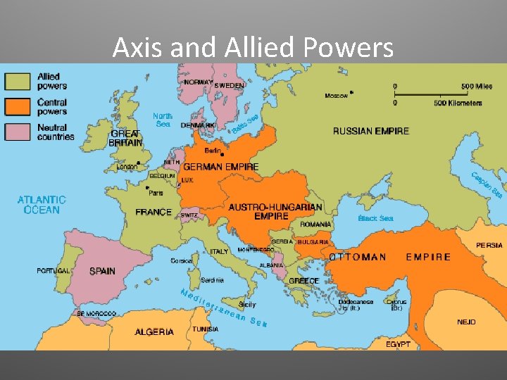 Axis and Allied Powers 