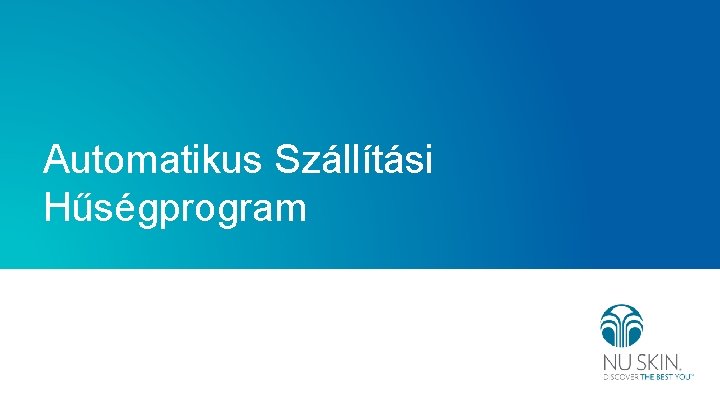 Automatikus Szállítási Hűségprogram 