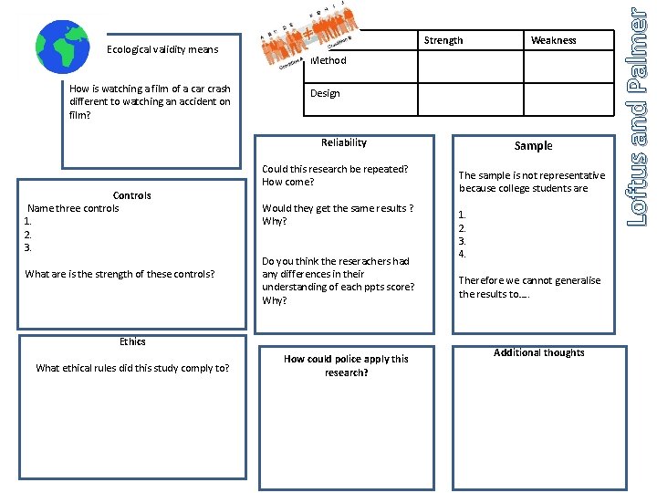 How is watching a film of a car crash different to watching an accident