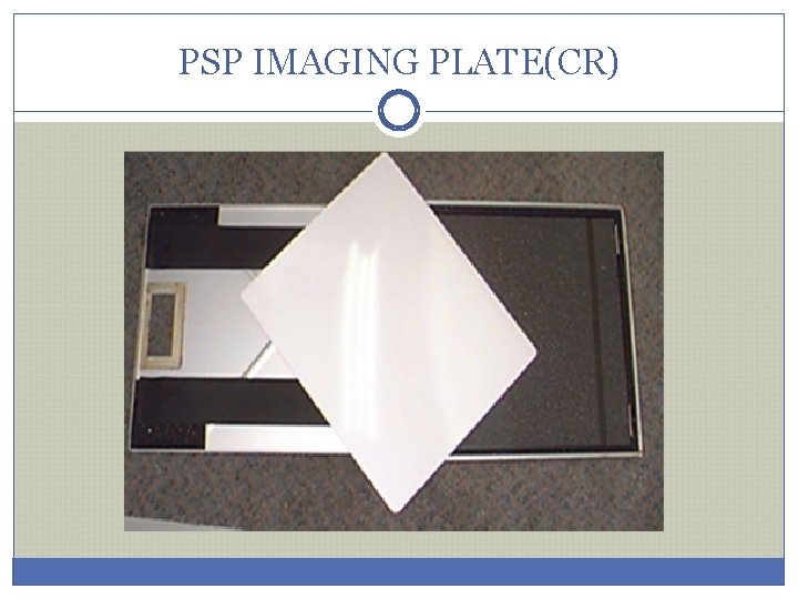 PSP IMAGING PLATE(CR) 
